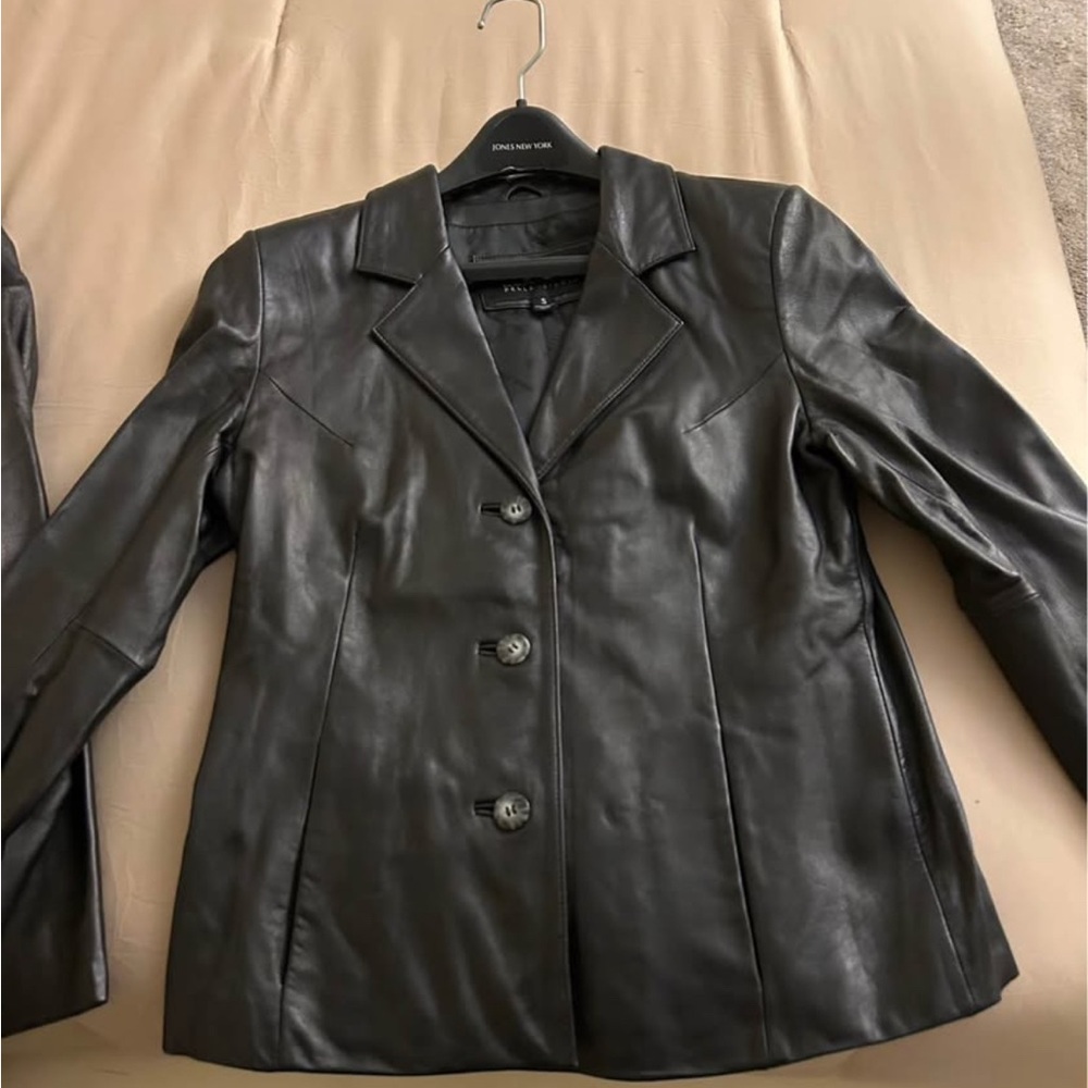 Wilsons Leather Women's Dark Leather Jacket